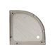 Душова кабіна Latwa SC80x80.SAT.MID.FR полукругла, скло Frost 4 мм + Душовий піддон KAPIELKA ST80x80x26, з панеллю Lidz SD00050785 фото 12