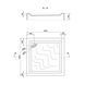 Душовий піддон Lidz Mazur ST90x90x16 SD00047010 фото 2