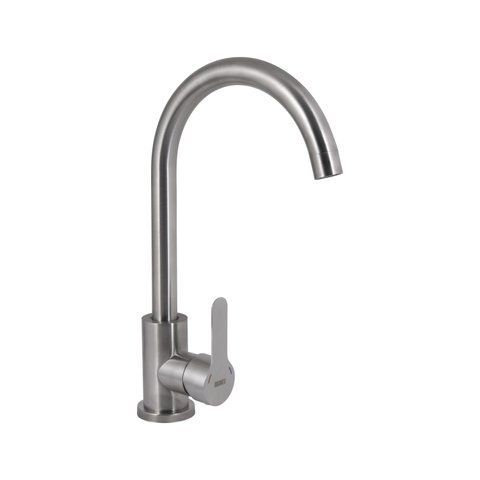 Змішувач для кухні U-образний Brinex Pure 015F U-образний Nickel BRIPUR015FNKL SD00053179 фото