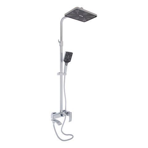 Душова система універсальна Qtap Swan Cascada на три споживача (з виливом) QTSWA111CRM45566 Chrome SD00051690 фото