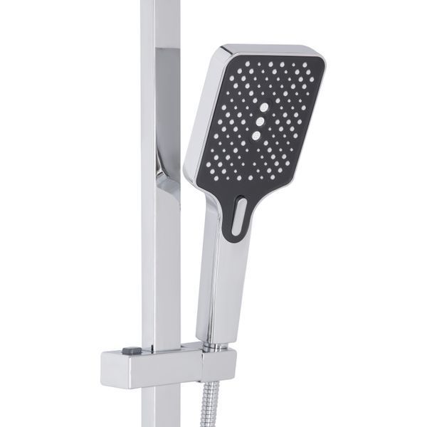 Душова система універсальна Qtap Swan Cascada на три споживача (з виливом) QTSWA111CRM45566 Chrome SD00051690 фото