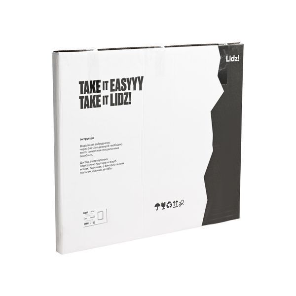 Дзеркало Lidz Kubis 700х800 з LED-підсвічуванням Touch, з антизапотіванням, з димером, рег. яскравості LD78LF9047080 SD00054571 фото