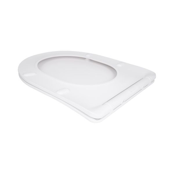 Сидіння для унітаза Qtap (Robin 490,610, Scorpio 490) з мікроліфтом Slim QTSC179W48675 SD00054799 фото