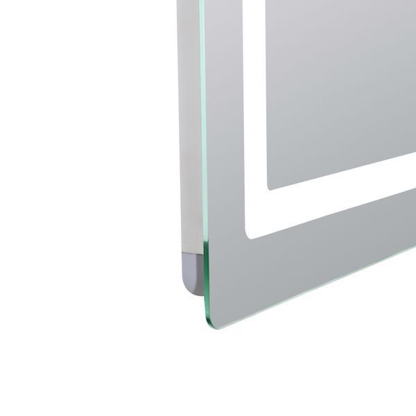 Дзеркало Lidz Kubis 700х800 з LED-підсвічуванням Touch, з антизапотіванням, з димером, рег. яскравості LD78LF9047080 SD00054571 фото