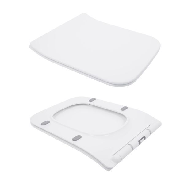 Унітаз-компакт Qtap Crow Eco безобідковий з сідінням Soft-close QTCRO27W48750 SD00054874 фото