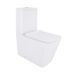 Унітаз-компакт Qtap Crow Eco безобідковий з сідінням Soft-close QTCRO27W48750 SD00054874 фото 1