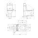Унітаз-компакт Qtap Crow Eco безобідковий з сідінням Soft-close QTCRO27W48750 SD00054874 фото 2