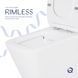 Унітаз-компакт Qtap Crow Eco безобідковий з сідінням Soft-close QTCRO27W48750 SD00054874 фото 6