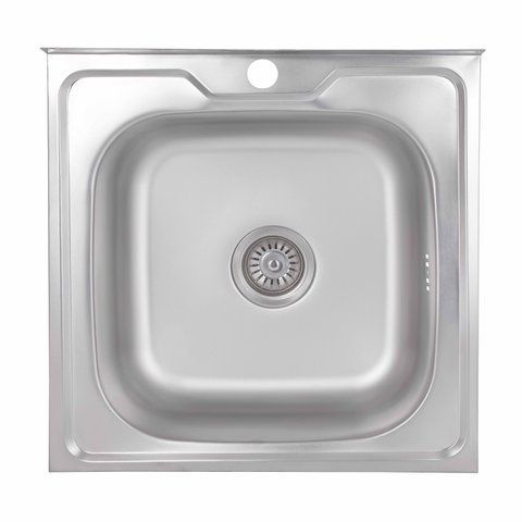 Кухонна мийка Brinex 5050 0,6 мм Satin (BRIN5050SAT06) SD00054100 фото