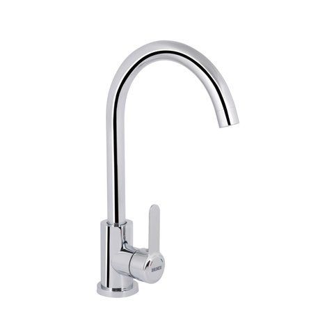 Змішувач для кухні U-образний Brinex Pure 015F U-образний Chrome BRIPUR015FCRM SD00053180 фото