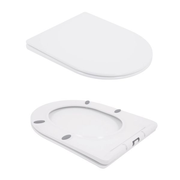 Унітаз підлоговий Qtap Swan Eco Ultra Quiet з сидінням Soft-close 640x360x835 мм QTSWA27W48748 White SD00054872 фото