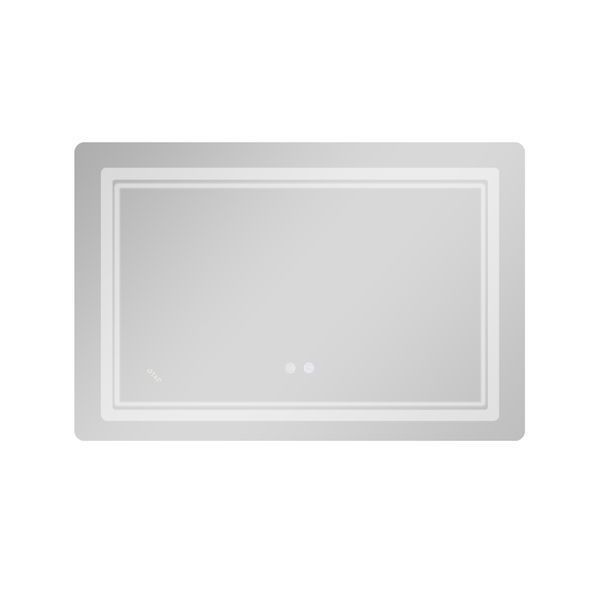 Дзеркало Qtap Cardinal (CA2) 800х600 з LED-підсвічуванням Touch, з антизапотіванням, з димером, рег. темп. кольору (3000-6500K) Reverse QT0478C806048457 SD00054581 фото