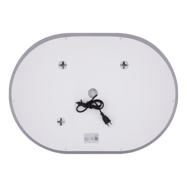 Дзеркало Qtap Gemini 500х700 з LED-підсвічуванням Touch, з антизапотіванням, з димером, рег. темп. кольору (3000-6500K) Reverse QT2578R5070 SD00052316 фото