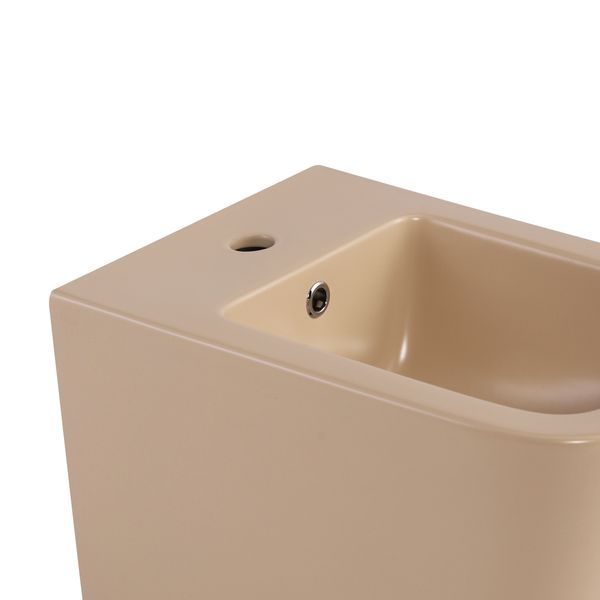 Біде підвісне Qtap Tern 520x350x330 мм, Beige QT17551303GSB SD00054294 фото