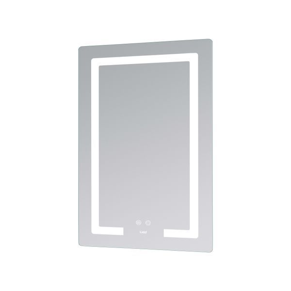 Дзеркало Lidz Kubis (KU2) 600х800 з LED-підсвічуванням Touch, з антизапотіванням, з димером, рег. яскравості LD78LF937608048449 SD00054573 фото