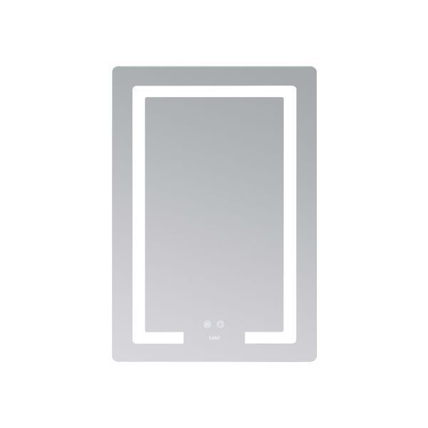 Дзеркало Lidz Kubis (KU2) 600х800 з LED-підсвічуванням Touch, з антизапотіванням, з димером, рег. яскравості LD78LF937608048449 SD00054573 фото