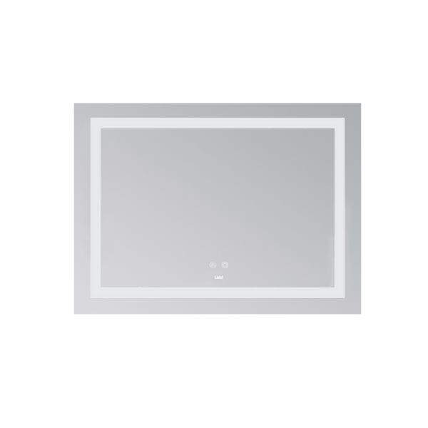 Дзеркало Lidz Kubis (KU1) 700х500 з LED-підсвічуванням Touch, з антизапотіванням, з димером, рег. яскравості LD78LF90448485 SD00054609 фото