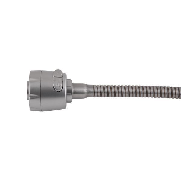 Змішувач для кухні Brinex Pure 015F41 з гнучким виливом Nickel BRIPUR015F41NKL SD00053181 фото