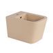 Біде підвісне Qtap Tern 520x350x330 мм, Beige QT17551303GSB SD00054294 фото 1