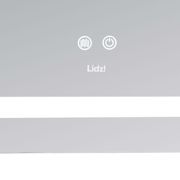 Дзеркало Lidz Kubis (KU2) 1000х800 з LED-підсвічуванням Touch, з антизапотіванням, з димером, рег. яскравості LD78LF6141008048450 SD00054574 фото