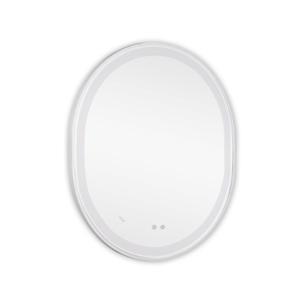 Дзеркало Qtap Gemini 800х700 з LED-підсвічуванням Touch, з антизапотіванням, з димером, рег. темп. кольору (3000-6500K) Reverse QT2578R8071W SD00052318 фото
