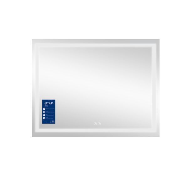 Дзеркало Qtap Mideya 900х700 з LED-підсвічуванням Touch, з антизапотіванням, з димером QT2078NCF9070W SD00051749 фото