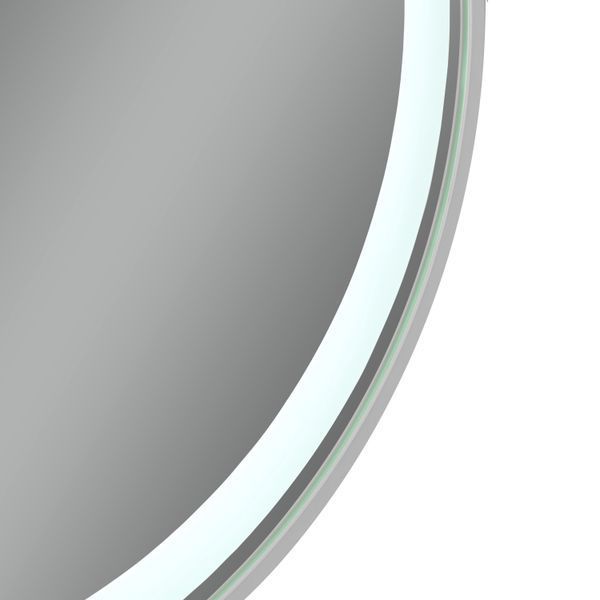 Дзеркало Qtap Gemini 800х700 з LED-підсвічуванням Touch, з антизапотіванням, з димером, рег. темп. кольору (3000-6500K) Reverse QT2578R8071W SD00052318 фото
