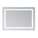 Дзеркало Lidz Kubis (KU2) 1000х800 з LED-підсвічуванням Touch, з антизапотіванням, з димером, рег. яскравості LD78LF6141008048450 SD00054574 фото 4