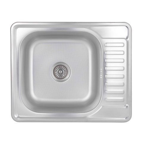 Кухонна мийка Brinex 5848 0,8 мм Micro Decor (BRIN5848MDEC08) SD00054090 фото