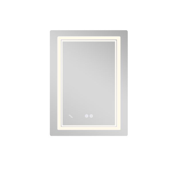 Дзеркало Qtap Cardinal (CA2) 600х800 з LED-підсвічуванням Touch, з антизапотіванням, з димером, рег. темп. кольору (3000-6500K) Reverse QT0478C608048453 SD00054577 фото