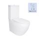 Унітаз підлоговий Qtap Jay Ultra Quiet з сидінням Soft-close 640x360x835 мм QT07222175TW White SD00053257 фото 1