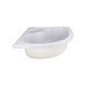 Душова кабіна Latwa SC80x80.SAT.HIGH.FR полукругла, скло Frost 4 мм + Душовий піддон KAPIELKA ST80x80x41, з панеллю Lidz SD00050787 фото 10