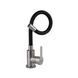 Змішувач для кухні Brinex Pure 015F3 з гнучким виливом Nickel/Black BRIPUR015F3NKB SD00053183 фото 3