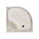 Душова кабіна Latwa SC80x80.SAT.HIGH.FR полукругла, скло Frost 4 мм + Душовий піддон KAPIELKA ST80x80x41, з панеллю Lidz SD00050787 фото 12