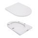 Унітаз підлоговий Qtap Jay Ultra Quiet з сидінням Soft-close 640x360x835 мм QT07222175TW White SD00053257 фото 8