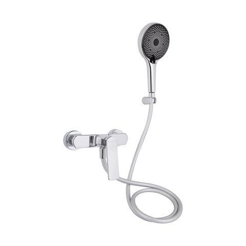 Змішувач для душу Qtap Slavonice з душовим гарнітуром QTSLV4042103C Chrome SD00042908 фото