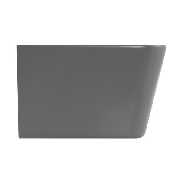 Біде підвісне Qtap Tern 520x350x330 мм, Stone grey QT17551303GSG SD00054293 фото