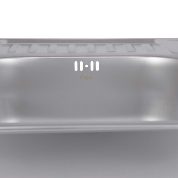 Кухонна мийка Brinex 5848 0,8 мм Satin (BRIN5848SAT08) SD00054091 фото
