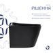 Унітаз підвісний Qtap Scorpio Ultra Quiet безобідковий з сидінням Soft-close MATT BLACK QT14332380AMB SD00052569 фото 3