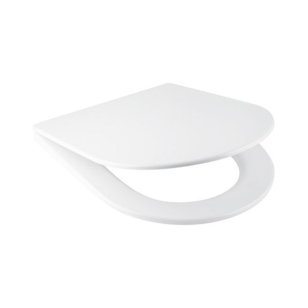 Сидіння для унітаза Qtap (Jay 520,640, Swan 520,640) з мікроліфтом Slim QT1699SC5176W SD00038757 фото