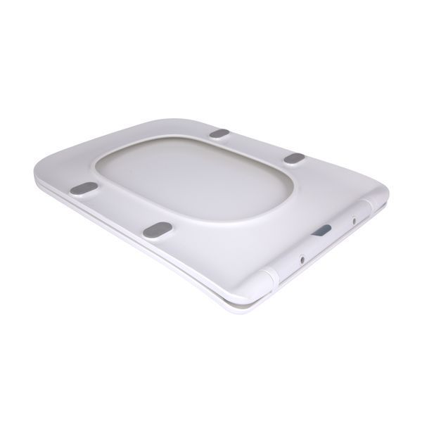 Сидіння для унітаза підлогового (Aries) 445&times;360&times;30 мм, White, з мікроліфтом? Slim Duroplast, Quick Release QT03228302W3 Qtap SD00054056 фото