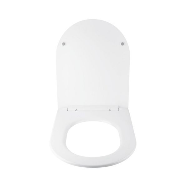 Сидіння для унітаза Qtap (Jay 520,640, Swan 520,640) з мікроліфтом Slim QT1699SC5176W SD00038757 фото