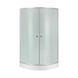 Душова кабіна Lidz Latwa SC80x80.SAT.LOW.FR, скло Frost 4 мм + Lidz Душовий піддон KAPIELKA ST80x80x15 SD00051437 фото 1