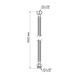 Шланг для води Thermo Alliance Standart 100 см NYLON 1/2"x1/2" ВЗ TAS388W100 SD00052991 фото 2