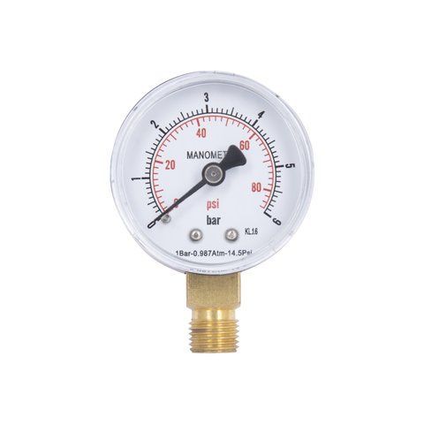 Манометр Thermo Alliance Standart 50 мм 1/4", нижнє підмикання SD1706B SD00006081 фото