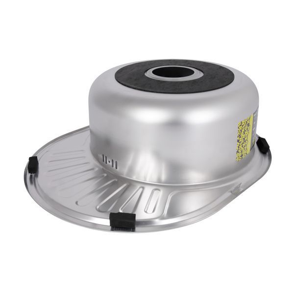 Кухонна мийка Brinex 5745 0,8 мм Satin (BRIN5745SAT08) SD00054088 фото