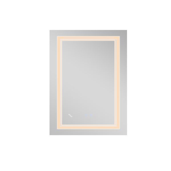 Дзеркало Qtap Cardinal 600х800 з LED-підсвічуванням Touch, з антизапотіванням, з димером, рег. темп. кольору (3000-6500K) QT0478C6080 SD00052325 фото