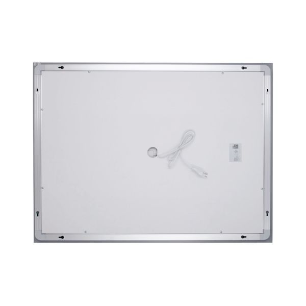 Дзеркало Lidz Kubis (KU1) 900х700 з LED-підсвічуванням Touch, з антизапотіванням, з димером, рег. яскравостіLD78LF9049070 SD00054575 фото