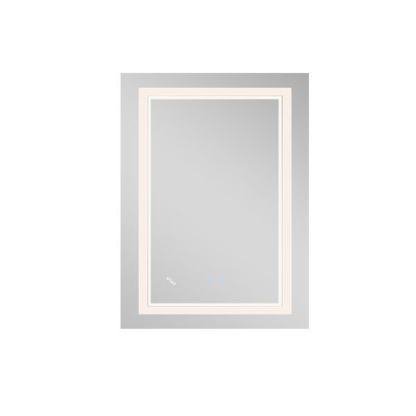 Дзеркало Qtap Cardinal 600х800 з LED-підсвічуванням Touch, з антизапотіванням, з димером, рег. темп. кольору (3000-6500K) QT0478C6080 SD00052325 фото