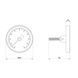 Термометр Thermo Alliance Standart 120&deg;С 63 мм накладний SD175 SD00021367 фото 2